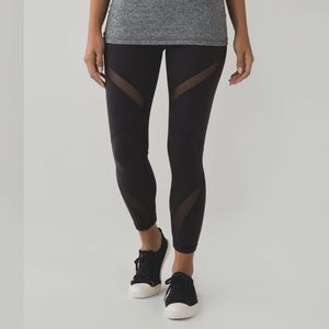 Lululemon Wrap Mesh Tights